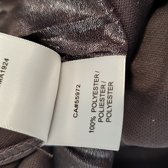 Shimmering Dark Silver Blouson Blouse - Picture 7 of 11